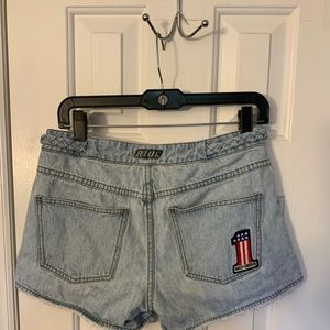Womens Harley-Davidson jean shorts 6